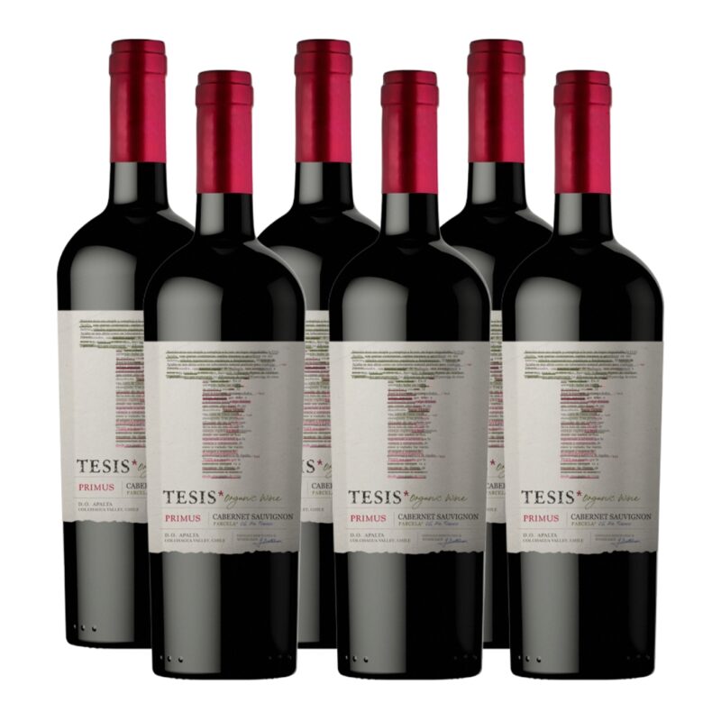 6x Tesis de Primus, Orgánico, Cabernet Sauvignon